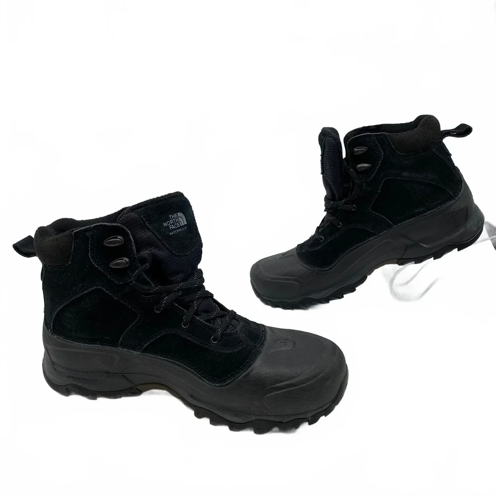 The North Face Black Suede Snow Boots | Men’s US 10